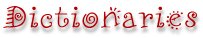 Dictionaries
